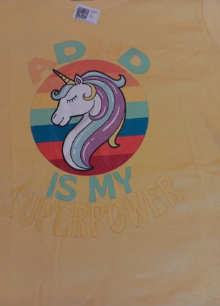 T-shirt ADHD, zustand: Neu, mit Etikett, größe: XS / 34 / 6, 9,00 €, 10,15 € inklusive Vinted-Käuferschutz