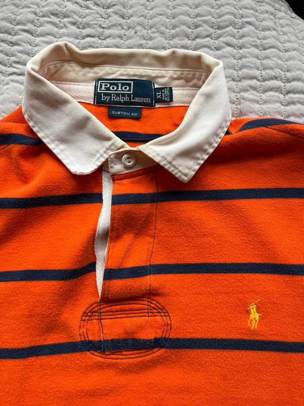 Polo Ralph Lauren Orange Rudgy Long Sleeve 2