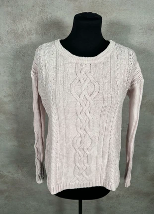 Pull-over Maille Torsadée Cable Knit Vintage Old Navy rose clair torsadé taille M, marca: Vintage Dressing, estado: Muy bueno, tamaño: M / 38 / 10, 15,00 €, 16,45 € Protección al comprador Pro incluida