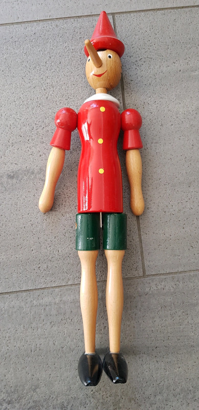 Pinocchio en bois 50 cm