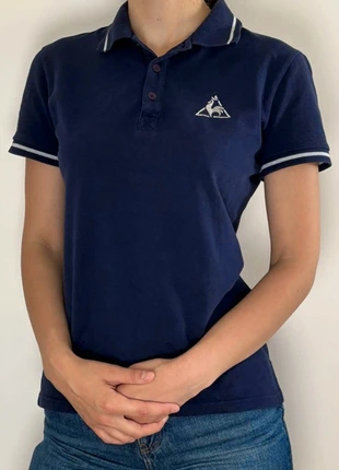 Polo le coq sportif bleu marine femme brodé taille S 100% coton très bon état, merk: Le Coq Sportif, staat: Heel goed, maat: S / 36 / 8, € 12,90, € 14,25 inclusief Kopersbescherming