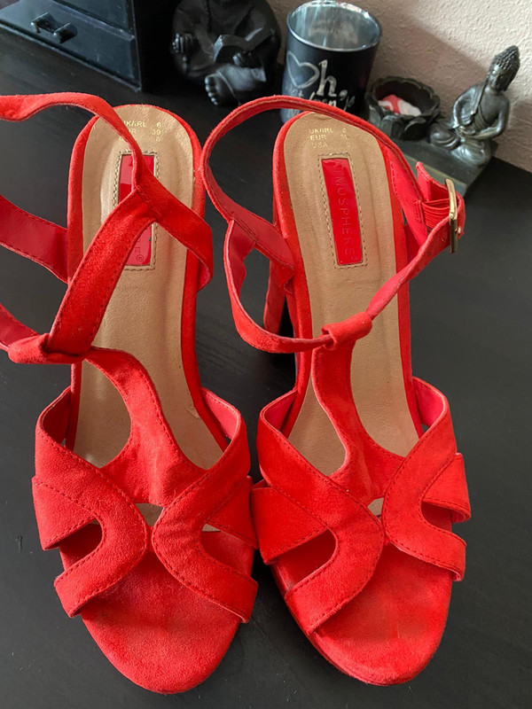 radium Nu Kwik Rode sandalen met hak - Vinted