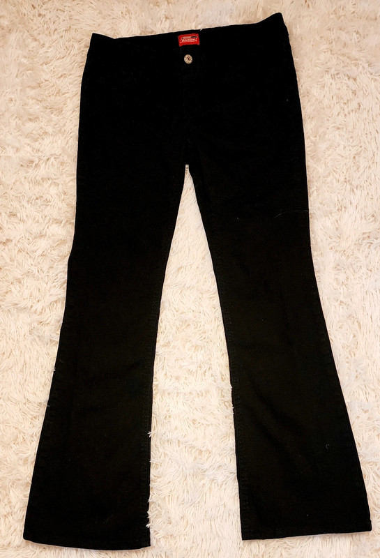 Womens dickies black pants, very good condition, size 9 1