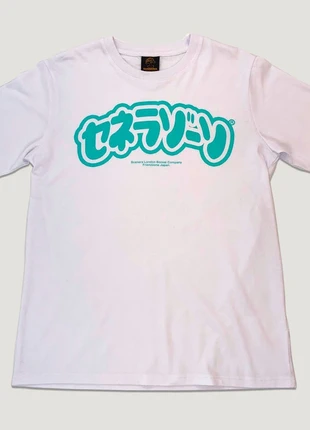 Scenera anime Japan graffiti katakana turquoise tee, brand: Scenera, condition: New without tags, size: L, £25.00, £26.95 includes Buyer Protection