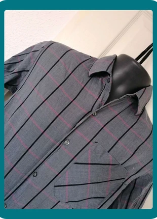 Chemise à carreaux couleur gris taille 40 =3€, marque: R&B, état: Bon état, taille: L, 3,00 €, 3,85 € Protection acheteurs (Pro) incluse