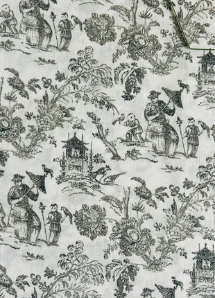 Tissu coton imprimé toile de jouy noir et blanc ~, marque: Okeo-tex, état: Neuf sans étiquette, 9,99 €, 11,19 € Protection acheteurs (Pro) incluse