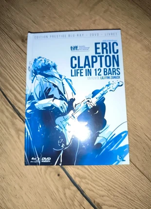 Eric Clapton – Life in 12 Bars | Édition Prestige Blu-ray + 2 DVD + Livret neuf sous blister, staat: Nieuw met prijskaartje, € 3,00, € 3,85 inclusief Kopersbescherming Pro