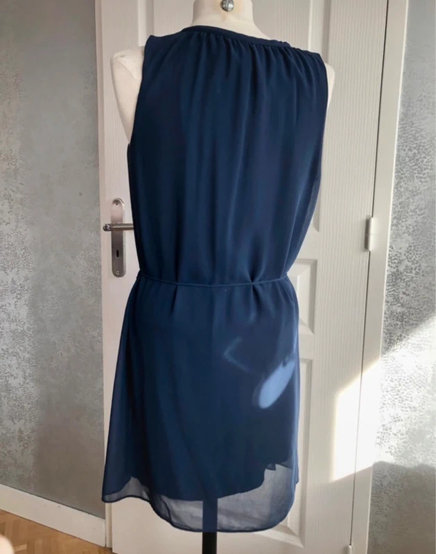Robe Naf Naf Bleu Marine - photo numéro 5
