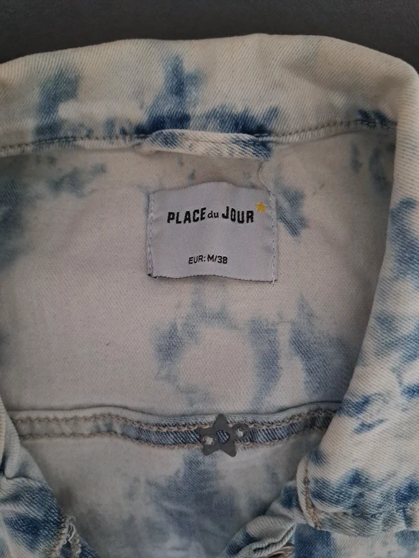 Veste en jean sans manche - photo numéro 2