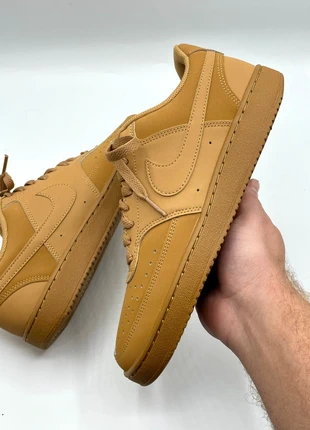 Chaussures / basket Nike court vision Low Flax Town marron clair / camel 41 excellent état, brand: Nike, condition: Very good, size: 41, €44.99, €47.94 includes Buyer Protection Pro