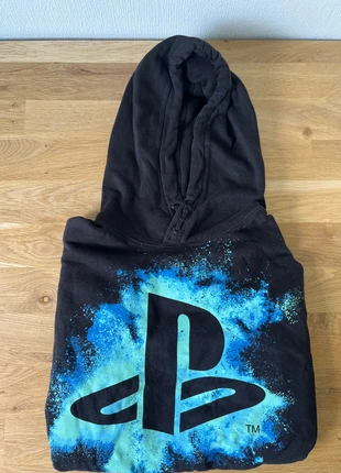 Pull à capuche H&M PlayStation 14 ans garçon noir très bon état, brand: H&M, condition: Very good, size: 14 years / 164 cm, €4.00, €4.90 includes Buyer Protection