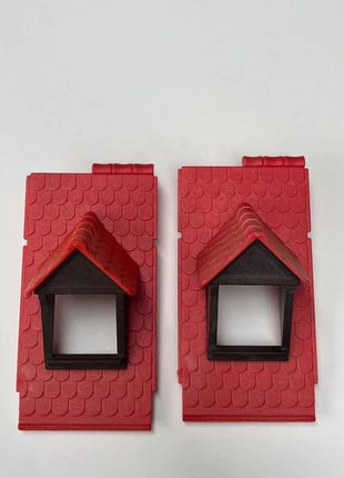 Playmobil Steck 2x dak met dakraam (861), merk: Playmobil, staat: Heel goed, maat: Universeel, € 8,50, € 9,63 inclusief Kopersbescherming