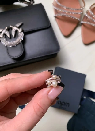 Sublime bijou APM Monaco – Ear Cuff en argent et perles véritables, merk: APM Monaco, staat: Nieuw met prijskaartje, € 69,00, € 73,15 inclusief Kopersbescherming