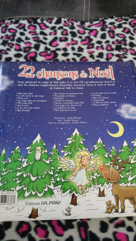 Chantons noël Livre-CD chansons de noël pour les enfants.