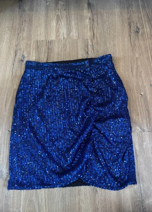 glitter rokje blauw, merk: Citylife, staat: Nieuw zonder prijskaartje, maat: M / 38 / 10, € 5,00, € 5,95 inclusief Kopersbescherming