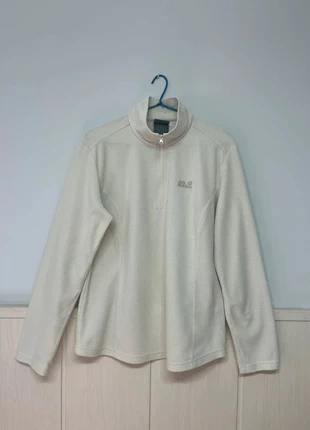 Jack Wolfskin Fleece Triple White Half Zip Premium Quality Outdoor StreetWear S, marque: Jack Wolfskin, état: Très bon état, taille: S, 21,95 €, 23,75 € Protection acheteurs incluse