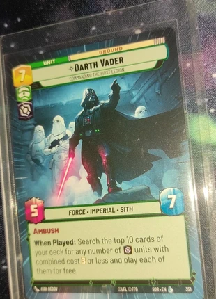 Darth vader hiperspace star wars unlimited, marca: FANTASY FLIGHT GAMES, estado: Nuevo sin etiquetas, 75,00 €, 79,45 € Protección al comprador incluida