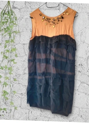 Robe 100% soie Lanvin pour H&M, marca: H&M x Lanvin, estado: Muito bom, tamanho: M / 38 / 10, €35.00, €37.45 inclui Proteção do Comprador