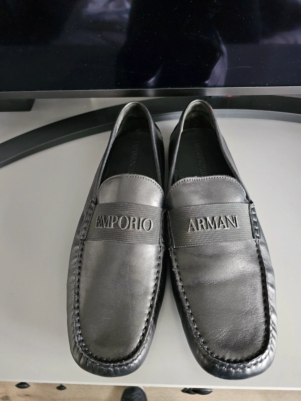 Armani 2024 loafers mens