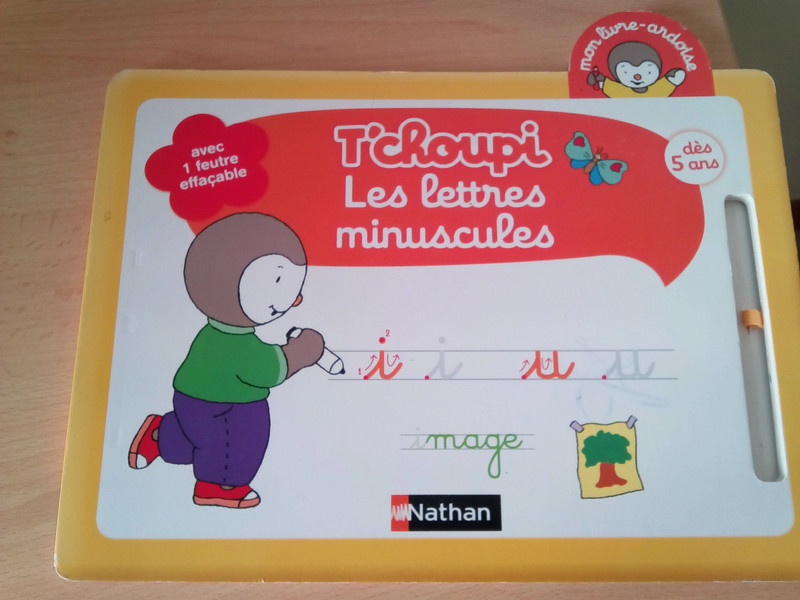 T'choupi lettres minuscules 1