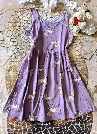 Robe lila motifs licornes 🦄 H&M fille taille 8-10ans 🎈🎈, marca: H&M, estado: Muito bom, tamanho: 9 anos / 134 cm, €4.00, €4.90 inclui Proteção do Comprador Pro