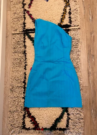 Vintage dress handmade xs aqua, merk: Preloved, staat: Heel goed, maat: XS / 34 / 6, € 29,00, € 31,15 inclusief Kopersbescherming