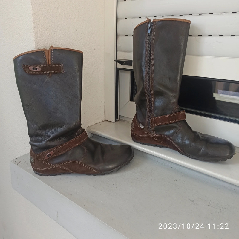 Bottes Merrell cuir v ritable marron imperm able 37 Vinted