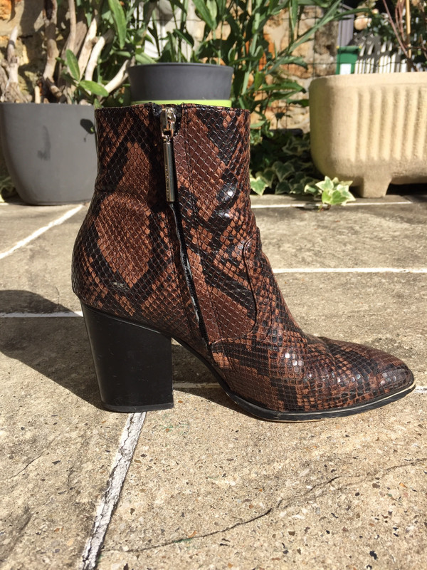 Bottines 2025 croco zara