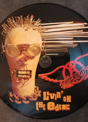 Aerosmith - Livin' On The Edge (7" Vinyl Picture Disc), zustand: Neu, mit Etikett, 25,00 €, 26,95 € inklusive Vinted-Käuferschutz