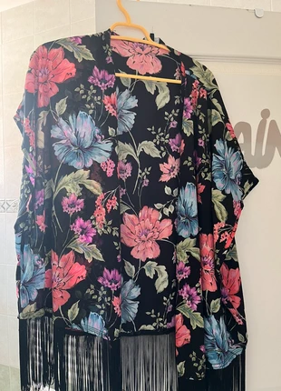 Gilet fleurs taille unique, brand: New Look, condition: Very good, size: One size, €6.00, €7.00 includes Buyer Protection