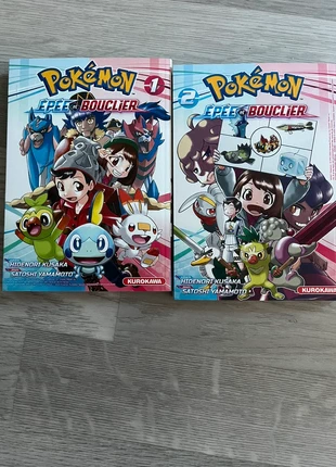 2 premiers tomes de la série Pokémon épée et bouclier, marque: Pokémon, état: Très bon état, 10,00 €, 11,20 € Protection acheteurs incluse