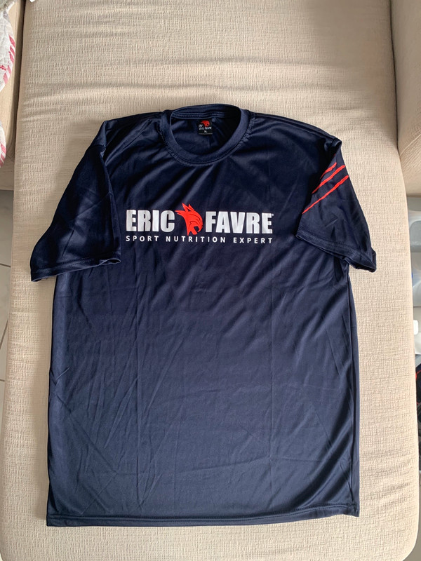 T shirt noir Eric Favre