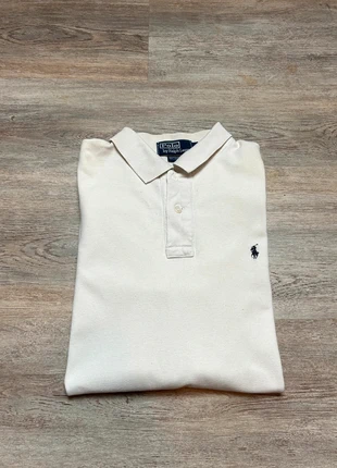 Polo manche courte Ralph Lauren couleur blanc logo bleu taille S en très bon état, marque: Ralph Lauren, état: Très bon état, taille: S, 25,00 €, 26,95 € Protection acheteurs (Pro) incluse