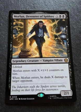 Morlun, Devourer of Spiders, marque: Magic: The Gathering, état: Très bon état, 2,90 €, 3,75 € Protection acheteurs incluse