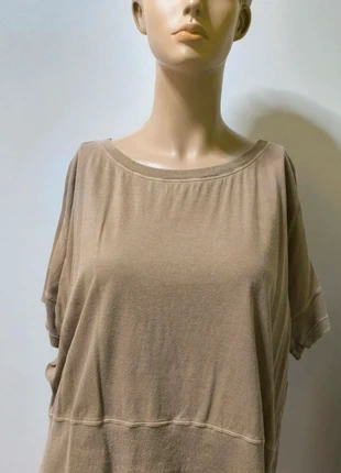 Cotton T-shirt in toasted tone, marca: Otra, estado: Muy bueno, tamaño: Talla única, 5,00 €, 5,95 € Protección al comprador incluida