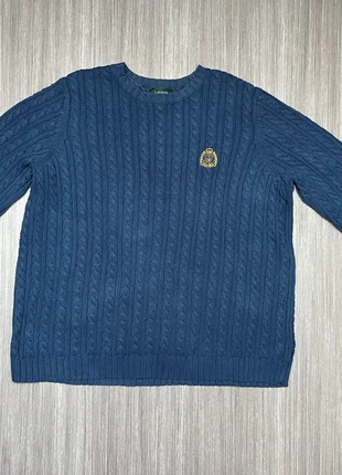 Pull Lauren Ralph Lauren bleu taille XL, marque: Lauren Ralph Lauren, état: Très bon état, taille: XL, 33,00 €, 35,35 € Protection acheteurs incluse