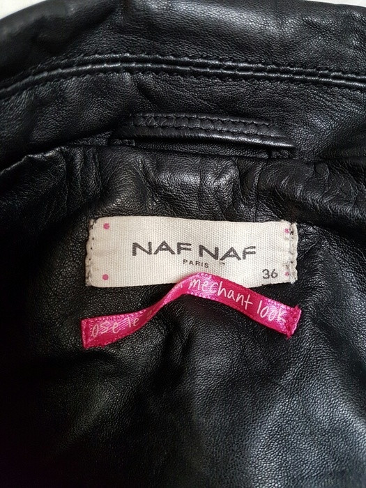 Veste perfecto cuir Naf Naf T36 4
