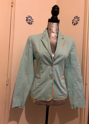 Blazer vintage en coton chic, brand: Onara, condition: Very good, size: M / 38 / 10, €12.00, €13.30 includes Buyer Protection Pro