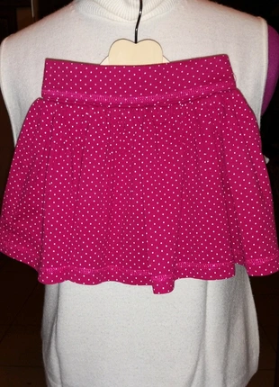 Jupe 86 cms fuschia à pois blancs (qui tourne), brand: Kid Kanai, condition: Very good, size: 18-24 months / 86 cm, €2.00, €2.80 includes Buyer Protection