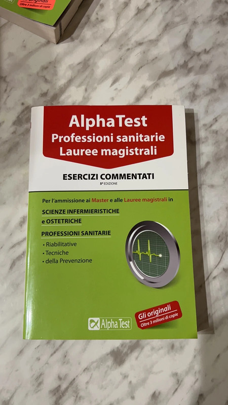 Alpha Test, professioni sanitarie