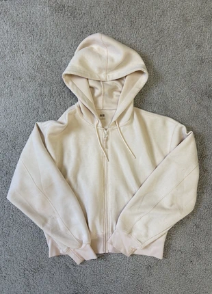 Veste courte à capuche oversize beige Uniqlo taille S, marke: Uniqlo, zustand: Sehr gut, größe: S / 36 / 8, 19,90 €, 21,60 € inklusive Vinted-Käuferschutz