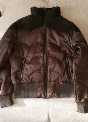 Doudoune noir bi matière , marke: Levi's, zustand: Sehr gut, größe: L / 40 / 12, 35,00 €, 37,45 € inklusive Vinted-Käuferschutz