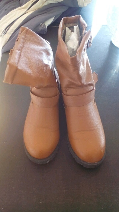 Boots marron neuve 1