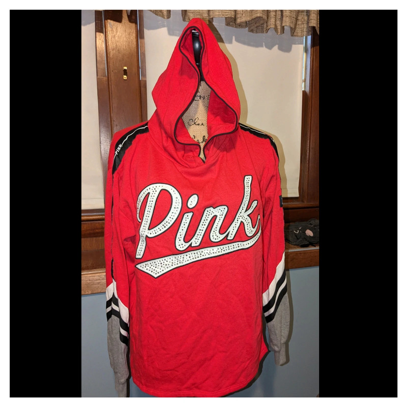 Victoria's Secret PINK Hooded pullover size Small 1