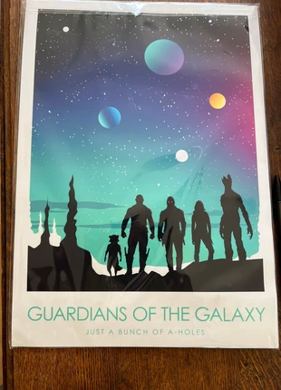 Marvel poster Guardians of the Galaxy, brand: Art, condition: Very good, £12.50, £13.83 includes Buyer Protection