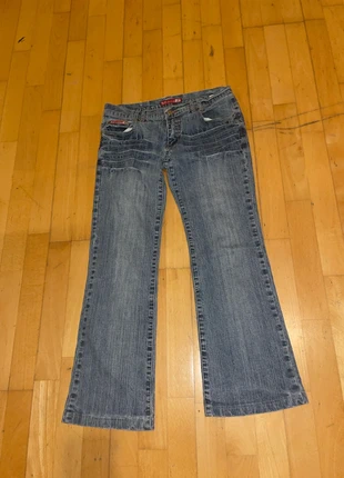 Low rise bootcut Jeans, marke: Blue Collection, zustand: Sehr gut, größe: XS / 34 / 6, 15,00 €, 16,45 € inklusive Vinted-Käuferschutz