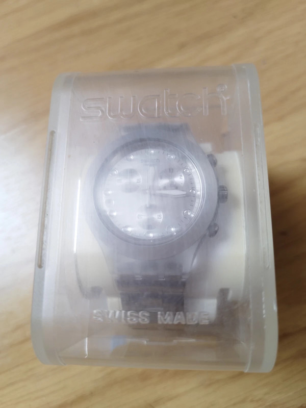 Swatch irony clearance aluminium patented