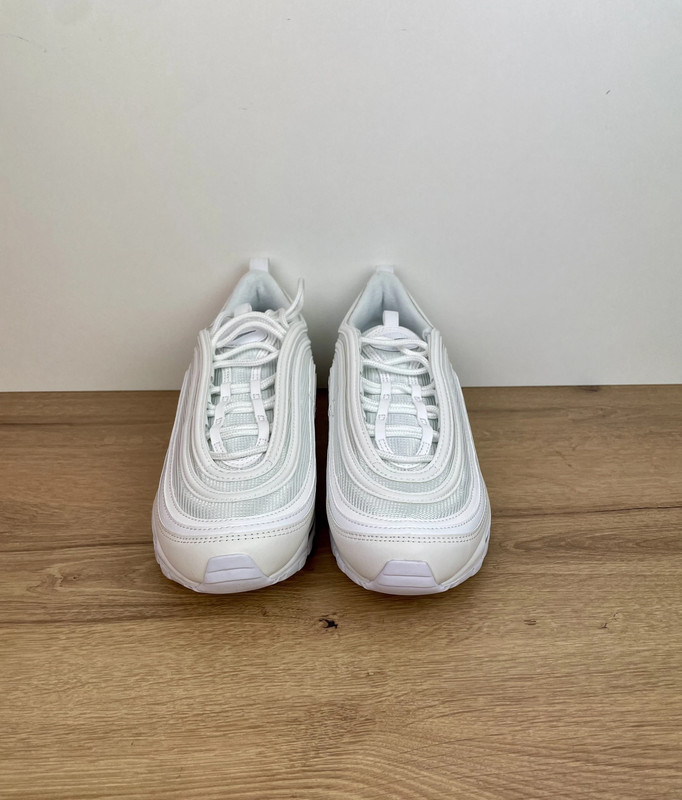 Sneakers basket nike air max 97 triple white taille 41 neuve 2