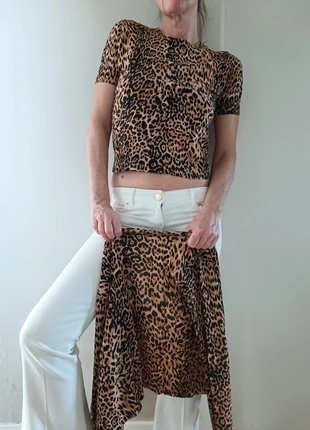 Twin set con stampa animalier - Zara , marke: Zara, zustand: Neu, größe: S / 36 / 8, 39,00 €, 41,65 € inklusive Vinted-Käuferschutz