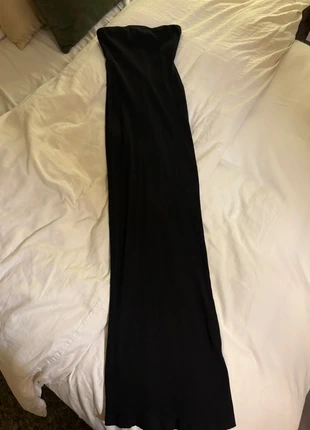 Robe longue Bershka noir sans manches, marque: Bershka, état: Neuf sans étiquette, taille: XS / 34 / 6, 3,00 €, 3,85 € Protection acheteurs incluse